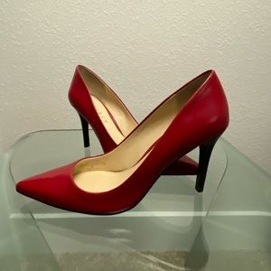 Ralph Lauren Red Adena Pumps